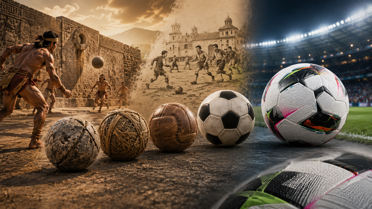 La historia del balón que todos hemos pateado: de la pelota mixteca a la Liga MX