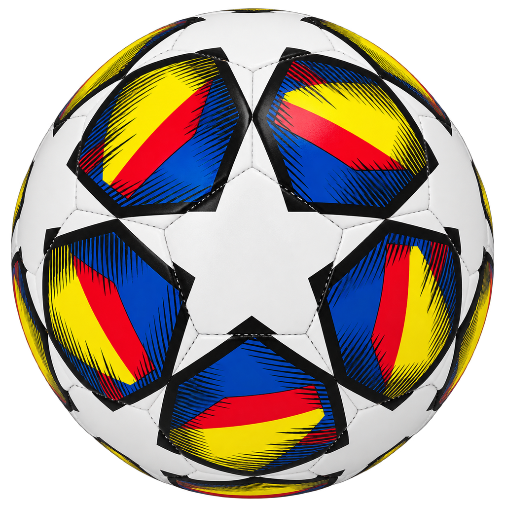 Balón de Fútbol Liso No. 2 – Diseño Deportivo Multicolor