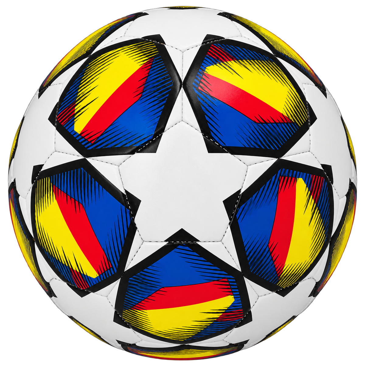 Balón de Fútbol Liso No. 2 – Diseño Deportivo Multicolor