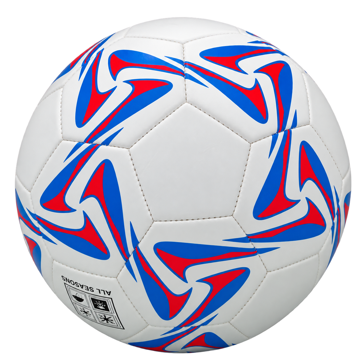 Balón de Fútbol Liso No. 5 – Diseño Deportivo Multicolor