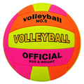 Balón de Voleibol No. 5 Texturizado – Fosforescente y Colores Pastel