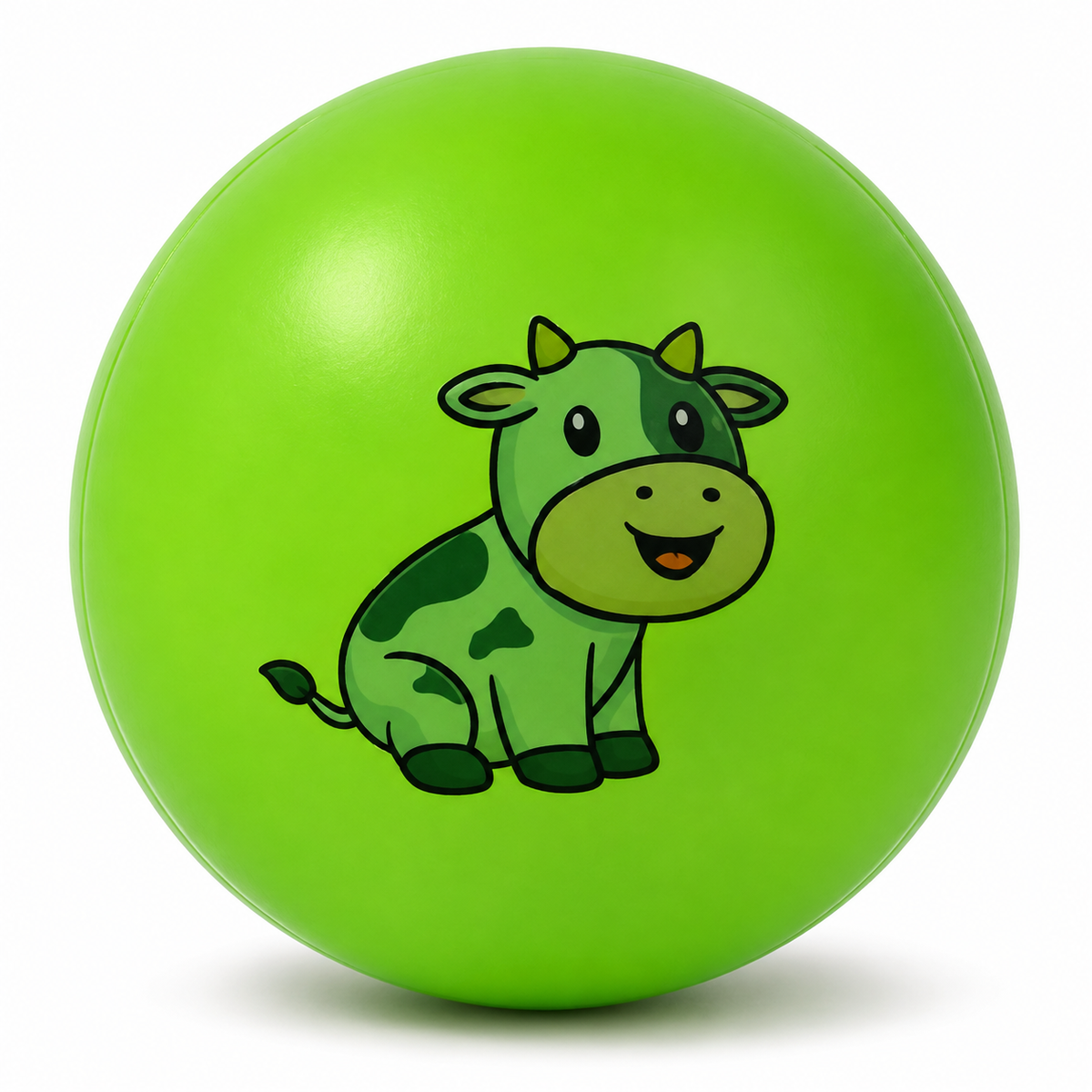 Pelota Decorada 8.5" – Animales, Sólida y Transparente Fosforescente